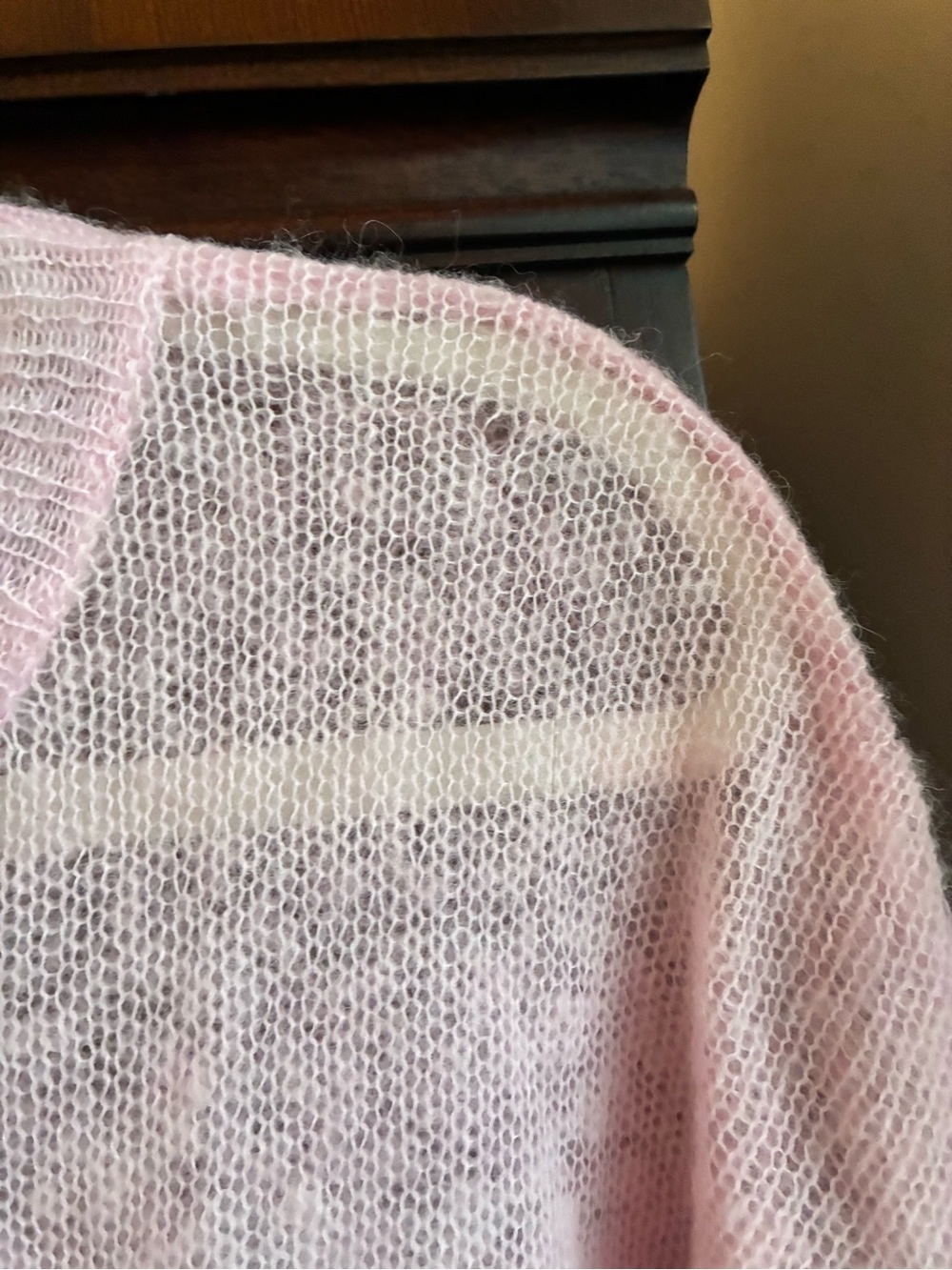 Wildfox Pink Gold Key Sweater Alpaca Wool Blend Size Small NWT - Picture 8 of 8